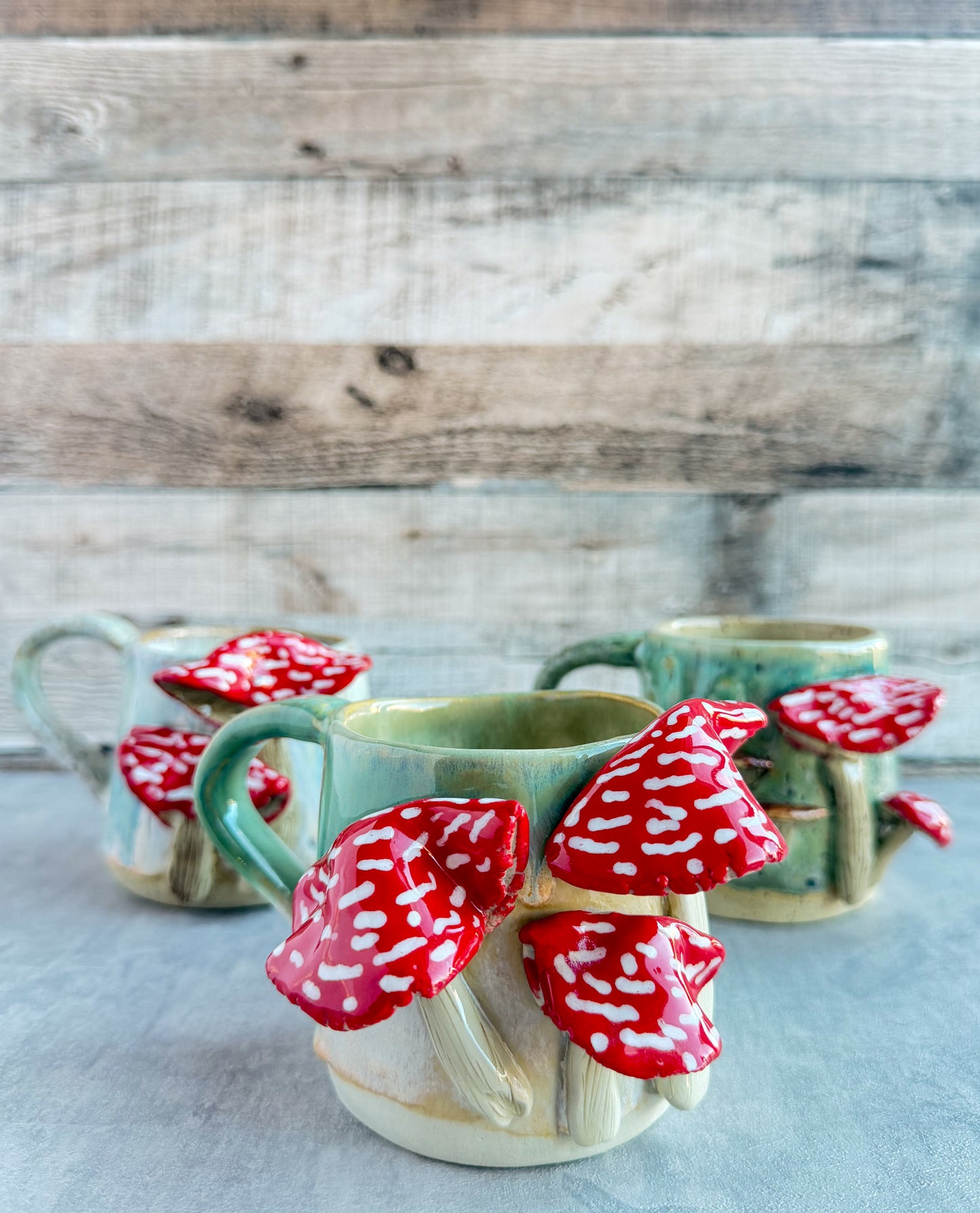 3D mushroom mug 2