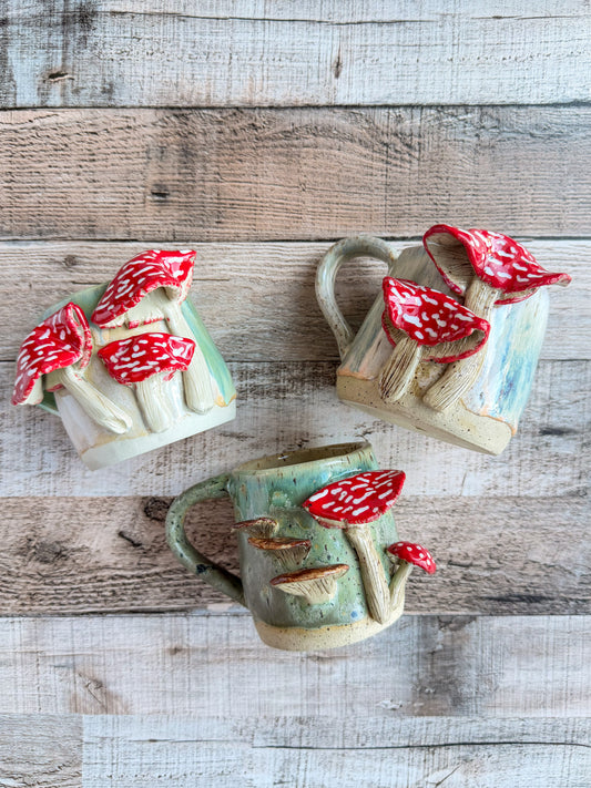 3D mushroom mug 1