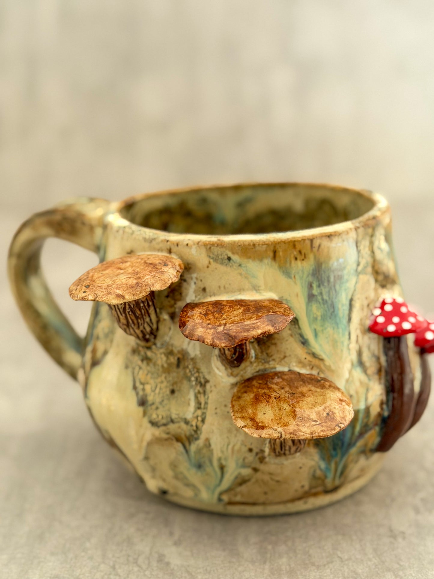 3D mushroom mug 5