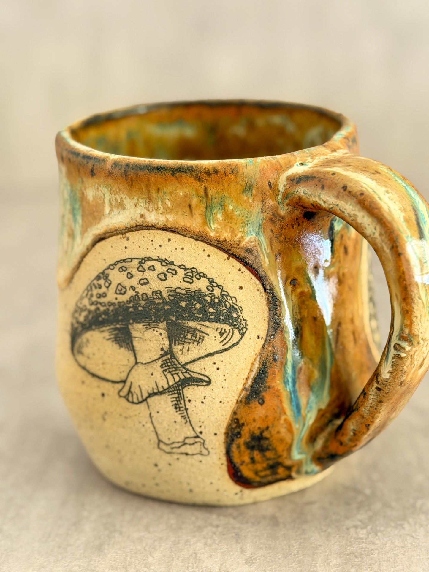 Mushroom mug 9