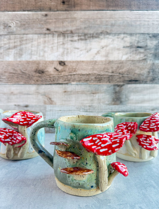 3D mushroom mug 1